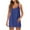 Dark Blue, variant on Atogsazn 2 Piece Lounge Set for Women Summer Dresses with Shorts V-Neck Sleeveless Solid Athletic Dress Two Piece Outfits Hot Pink XXL