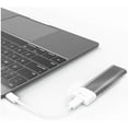 thumbnail image 6 of j5create USB-C to M.2 NVMe SSD Enclosure - Sup Compatible] to NVME PCIe M-Key Adapter-Supports 2230 2242 2260 2280 M.2 SSD-12” Cable Included (JEE256), 6 of 8