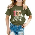 thumbnail image 4 of 100th Day Of School Kids Boys Girls T-Shirt Loose Short Sleeve Round Neck Novelty Printed School Day Shirt for Kids Boys 10-11 Years, 4 of 4