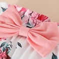 thumbnail image 6 of CAUYDY Preemie Girls Going Home Outfit Baby Girl Long Sleeve Bodysuit Set Newborn Fall Winter Clothes Infant Romper 0 3 6 9 Months 1T 2T Sizes 6-9 Months,Pink, 6 of 9