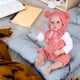 thumbnail image 4 of Muñeca bebé realista de 48 cm, cuerpo suave y realista, recién nacida, juguete de vinilo completo con ropa y accesorios de alimentación., 4 of 8