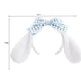 thumbnail image 2 of Diadema de felpa con forma de horquilla para niñas, 2 of 9