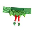 thumbnail image 1 of Fajas para sillas navideñas, fundas extraíbles para respaldo de silla, banda para silla Duende, 1 of 8