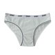 thumbnail image 1 of Gibobby Ropa interior bikini elástica para mujer Ropa interior breve de bikini de algodón a través de la cintura para mujer(Azul， L), 1 of 4