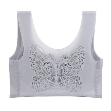 

EHTMSAK Plunge Underwire T-Shirt Bra Bras for Women Comfort Padded Underwire Bra Lift Up Light Gray L