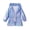 Blue, variant on Kids Metalli𝖼 Shiny Jacket Sparkly Lightweight Waterproo𝖿 Raincoat Boys Girls Street Y2𝖪 Glitter Windbreaker Rain Jacket Girls Shiny Sun Protectio𝗇 Hoodie Jacket