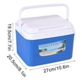 thumbnail image 4 of NWOKYZGH Refrigerated Box Fishing Household Preservation Box Portable Insulated Bucket Outdoor Refrigerator Box, 4 of 8