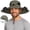 GREEN, variant on Sun Hats for Men Women with 2 Solar Fans Wide Brim Fans Fishing Hat Water Resistant Breathable Mesh Outdoor Fishing Hiking Camping Hat with Adjustable Chin Strap