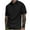 Black, variant on Bixock Casual Tops for Men,Short Sleeve Shirts for Men,Shirts for Men Summer Short Sleeve Collar Solid Color Distressed Button Casual Daily Fashion Tops