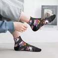 thumbnail image 2 of Pofeuu Cat Icecream Print 30cm Socks, Adult Running Hiking Socks for Youth and Adult, 2 of 7