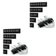 thumbnail image 4 of Wweixi 5piece Durable Cable Holder Organizer For Wood Tile Metal And Plastic Surfaces Multiple Slots 2Set, 4 of 6