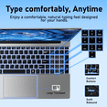 thumbnail image 5 of Chheart 2026 New 15.6 Inch Laptop Computer 8 GB+256GB SSD,4425Y Processor(up to 1.7 GHz),Windows 11 Pro,2-Year Warranty Wifi 5 BT 4.2,Silver, 5 of 10