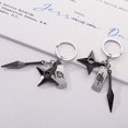 thumbnail image 4 of Llavero Naruto Anime Kunai Shuriken Konoha Ninja para llaves de coche, bolso, mochila, baratijas, llavero, accesorios, joyería para mujer y hombre, regalo, 4 of 5
