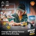 thumbnail image 5 of LEGO Star Wars SMART Play: Luke’s Red Five X-Wing Interactive Building Toy - All-In-One Set - Reacts to How You Move and Play with a SMART Brick - Gift for Boys, Girls, Kids Ages 6+ - 75423, 5 of 10