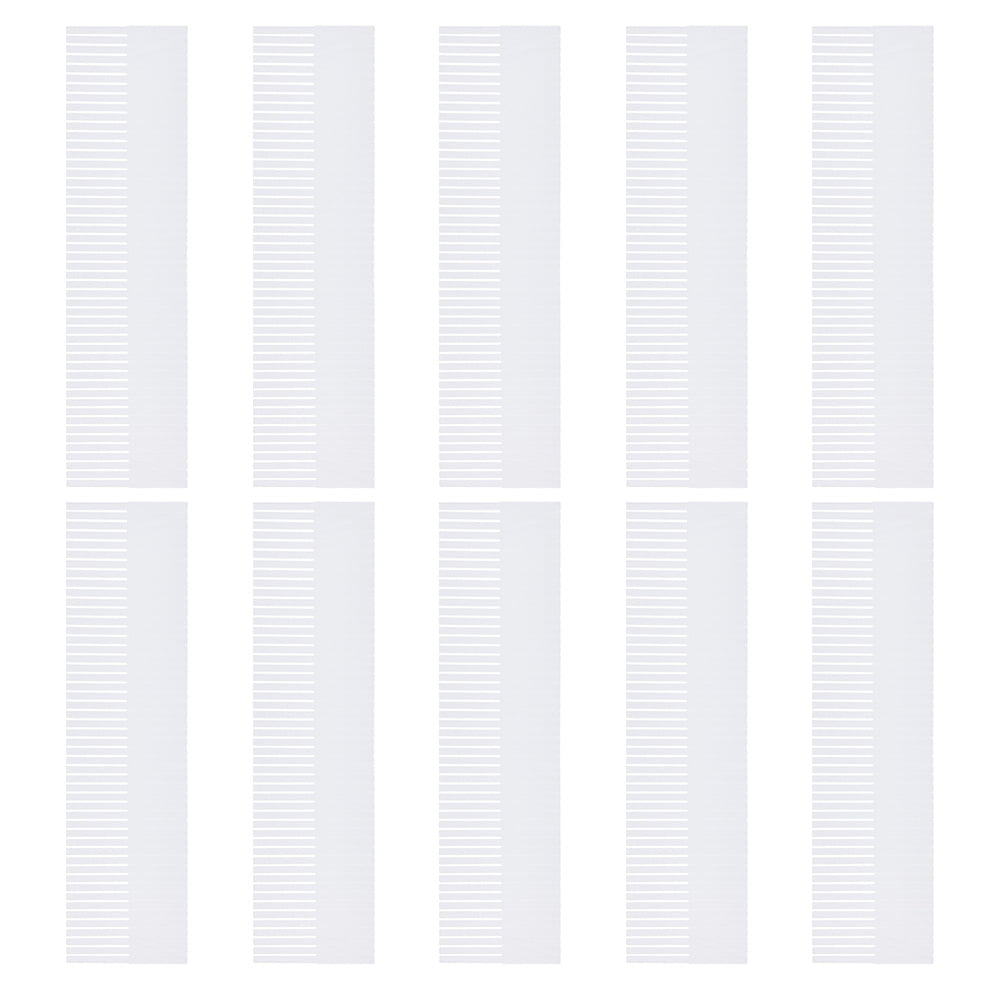Supvox 10Pcs Multipurpose White Drawer Division Boards for Home Use Efficient Storage Solution