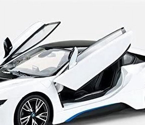 PlayWorld 1:14 RC BMW i8 Authentic w/Open Doors White