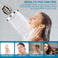 thumbnail image 4 of Filtered Shower Head Set, High Pressure Shower Head with Filter, 20 Stage Shower Filter for Hard Water Removes Chlorine and Harmful Substances, Tool Free Installation, 4 of 8