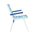 thumbnail image 2 of Ensemble de 2 chaises pliantes en sangles Mainstays, bleu et blanc, 2 of 9
