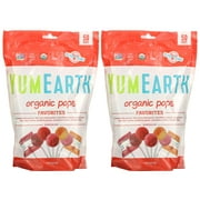 YumEarth (2 Pack) 50 Count Organic Pops, Assorted Flavors