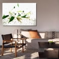 thumbnail image 6 of White Lilies, White Flowers, Lilies, Beautiful Flowers, Flowers Poster Decorative Painting Canvas Wall Art Living Room Posters Bedroom Painting,Frame-style,16x24inch(40x60cm), 6 of 8