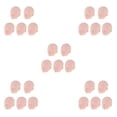 thumbnail image 3 of bedienty 5PCS Charming Skin Tone Doll Heads For 1/6 Dolls Practicing Makeup Head Male Sculpt Style A 5Set, 3 of 6