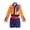Yellow, variant on 3 Piece Pop Star Stage Costume Set, Popular Singer Idol Outfit, Printed Crop Jacket Tank Top and Shorts for Cosplay Performance, 3-12Y