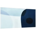 thumbnail image 4 of "Gold Monde II A" Frameless Free Floating Reverse Printed Tempered Art Glass Wall Art, 4 of 11