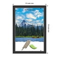 thumbnail image 4 of Corvino Black Narrow Wood Picture Frame, Photo Frame, Art Frame, 4 of 10