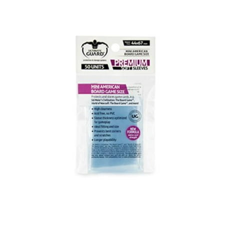 - Mini American Board Game Sleeves - Premium (50) New