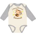 thumbnail image 3 of Inktastic I Drive Mommy Bananas Boys or Girls Long Sleeve Baby Bodysuit, 3 of 5