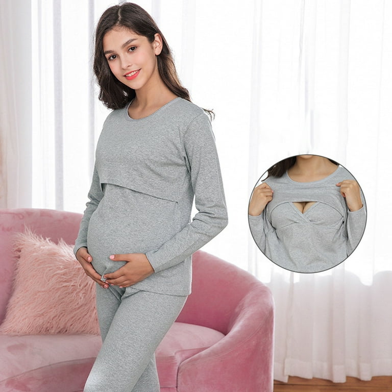 Breastfeeding pajama tops top