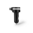 thumbnail image 4 of Aluratek 4.8A Car Charger with Built-in Lightning Rolling Ribbon Cable and USB Charging Port, 4 of 4