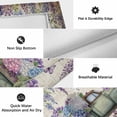 thumbnail image 5 of Purple Flowers Outdoor Rug 5x8 Ft, Non Slip Washable Area Rug, Vintage Weeping Spring Floral Truck Butterfly Retro Patio Rugs Carpet Runner, Large Floor Mat for Indoor/Outdoor Deck Porch Camping, 5 of 8