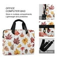 thumbnail image 4 of FORMRS 16" Laptop Sleeve Bag Carrying Case with Handle Travel Shoulder Briefcase, Gray Autumn Leaves, 4 of 8