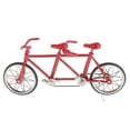 thumbnail image 1 of 1/16 Tandem Model, Alloy Bike With Tandem Style For Display Item, Home Decoration And Collections - Various Colors Available Rojo completo CUTICAT Juguete de bicicleta tándem, 1 of 7