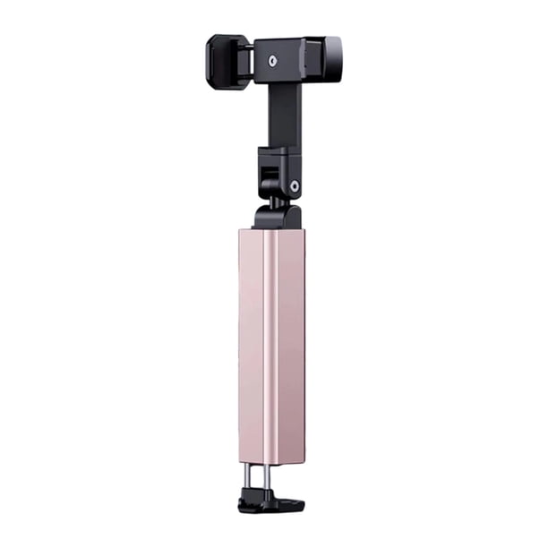 Soporte de viaje portátil de viaje de viaje de viaje, fácil de usar, ajustable y compacto esencial de viaje Monte del teléfono para el escritorio , Rosa