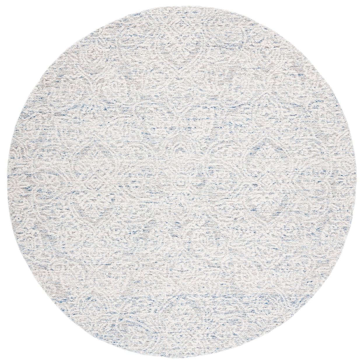 SAFAVIEH Metro Aditi Medallion Area Rug, Light Blue/Ivory, 8' x 10'