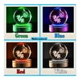 thumbnail image 5 of 3D Laser-Engraved Glass Sphere Crystal Moon Globe Fairy Moon Night Light, 5 of 7
