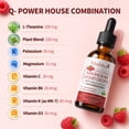 thumbnail image 3 of Magnesium Glycinate Liquid Drop - with Citrate, Malate and Taurate, D3, K2,B6 - for Sleep, Bone,Muscles, Energy, Raspberry Flavor, 2 Fl oz, 3 of 7