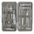 thumbnail image 1 of Nail Clipper,19pcs Stainless Steel Manicure Ear Pick Eyebrow Scissors Elevated Design, 1 of 14