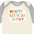 thumbnail image 4 of Inktastic Happy Birthday to Me Boys or Girls Long Sleeve Baby Bodysuit, 4 of 5