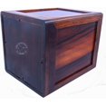 thumbnail image 4 of Handmade Rosewood Wooden Urns for Human Ashes Adult Large - Wooden Box Funeral Cremation Urns for Ashes Engraving (8" x 8" x 11" - 250 lb or 114 kg, Natural), 4 of 4