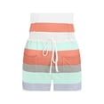 thumbnail image 4 of SAYOO vestidos para mujer sin mangas verano 2022 estampado a rayas vestidos casuales para mujer con bolsillo cuello en V cintura chaleco suelto SAYOO  Casual, 4 of 5