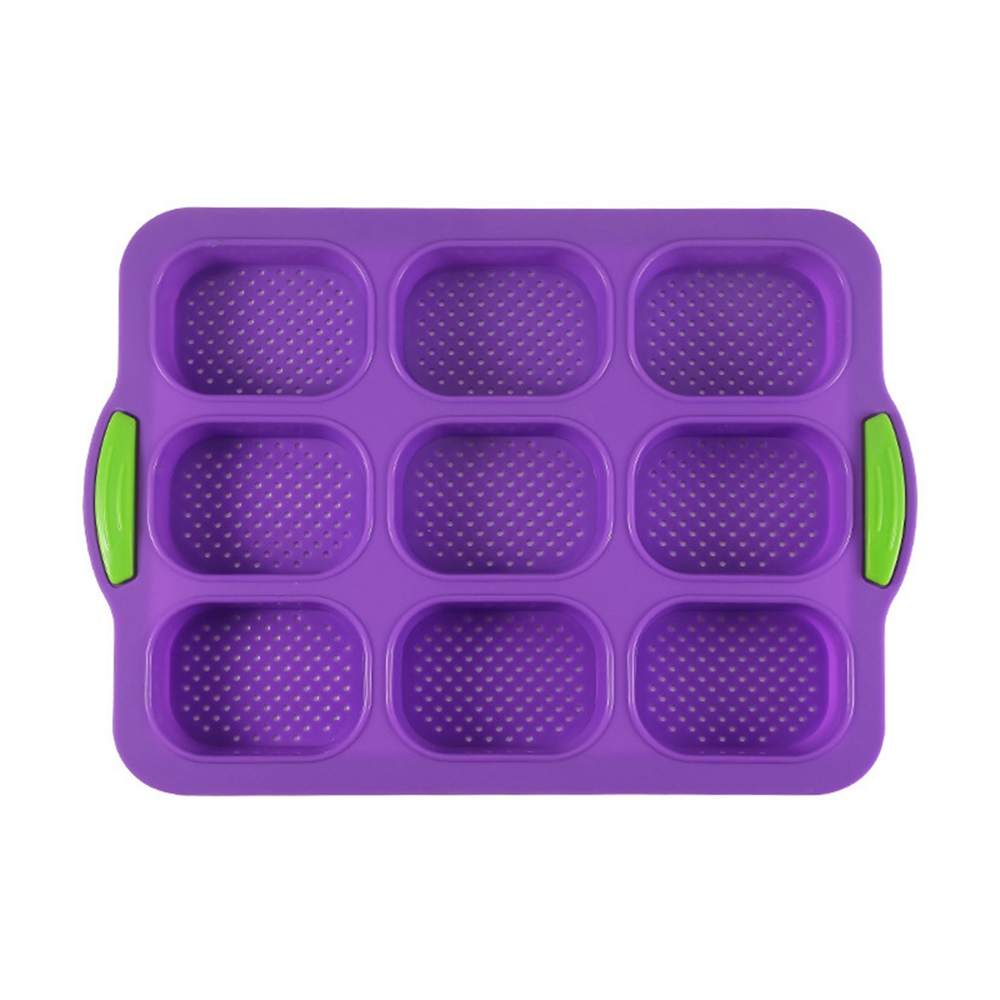 Silicone Mini Cake Pan, Muffin Baking Tray, Pastry Mold, Non Stick