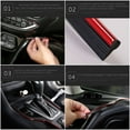 thumbnail image 3 of 5M Car Interior Door Gap Panel Edge Line Molding Trim Strip Decor Carbon Fiber, 3 of 6