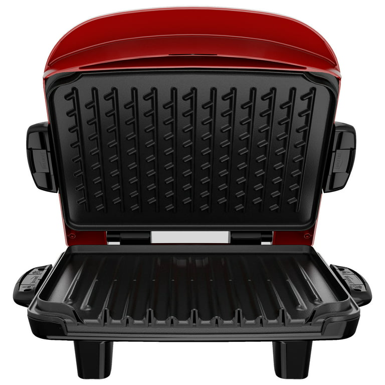 NEW George Foreman 5-Serving Removable Plate Electric Indoor Grill Panini  Press