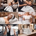 thumbnail image 3 of Dan River Salon Towel Pack of 24 Soft Quick Dry Absorbent Cotton Spa Hand Towel - White, 16 x 26 Inches, 3 of 10