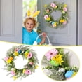 thumbnail image 1 of Ganfancp Coronas de Pascua Decoraciones de Pascua Coronas de Pascua para Colgar En La Puerta Ofertas y Liquidaciones 1X Corona, 1 of 7