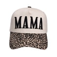 thumbnail image 3 of Gsakboxl Sun Hats for Women MAMA Embroidered Two Tone Retro Trucker Hat, Women Adjustable Outdoor Sun Dad Hat for Casual Daily, 3 of 8