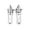 Silver, variant on Motorcycle Highway Front Foot Pegs Folding Footrests Clamps Foot Rest Pedals 22-25mm Replacement for R1250GS R1200 GS ADV